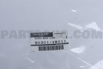 90301VB011 Nissan GLASS-BACK DOOR,LH