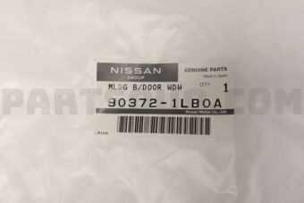 903721LB0A Nissan MLDG BACK DOOR WDW