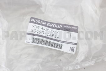 904501AB1A STAY ASSY-BACK DOOR,RH