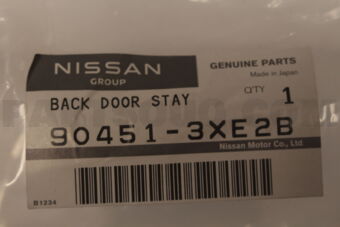 904513XE2B BACK DOOR STAY