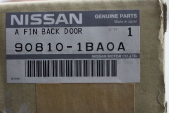 908101BA0A FINISHER ASSY-BACK DOOR