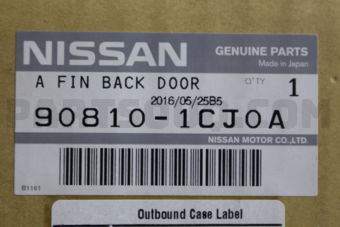 908101CJ0A FINISHER ASSY-BACK DOOR