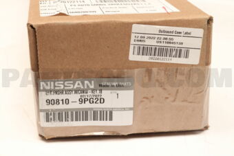 908109PG2D FINISHER ASSY-BACK DOOR