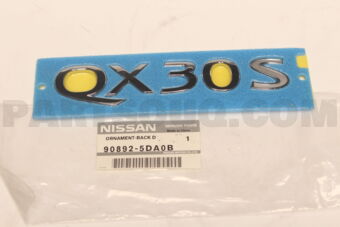 908925DA0B ORNAMENT BACK D