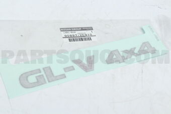 90897VC910 LABEL-NAME,REAR WINDOW