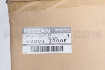 90901JG00E Nissan FINISHER-BACK DOOR