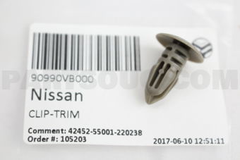 90990VB000 CLIP-TRIM