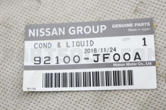 92100JF00A CONDENSER & LIQUID TANK ASSY