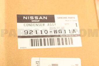 92110WG11A CONDENSER ASSY