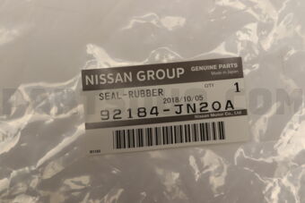 92184JN20A SEAL-CONDENSOR,SIDE