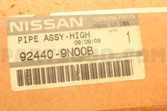 924409N00B PIPE ASSY-FRONT COOLER,HIGH