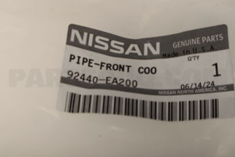 92440EA200 PIPE ASSY-FRONT COOLER,HIGH