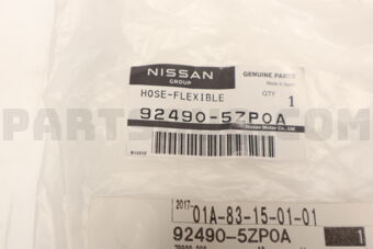 924905ZP0A Nissan HOSE FLEXIBLE