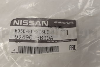 92490BB90A HOSE-FLEXIBLE,HIGH