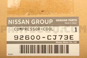 92600CJ73E COMPRESSOR-COOLER