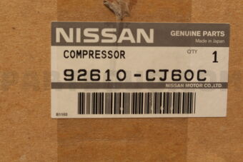 92610CJ60C COMPRESSOR UNIT