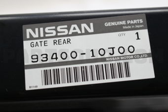 9340010J00 GATE ASSY-REAR