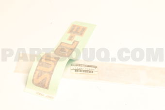 93497VK600 LABEL-NAME,REAR WINDOW