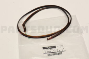 93840VD418 RUBBER ASSY-REAR