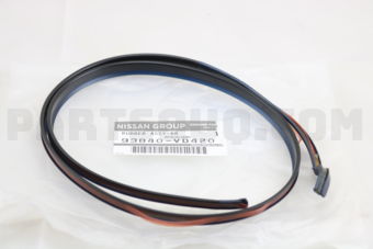93840VD420 RUBBER ASSY-REAR