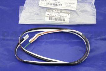93841VD404 RUBBER ASSY-REAR