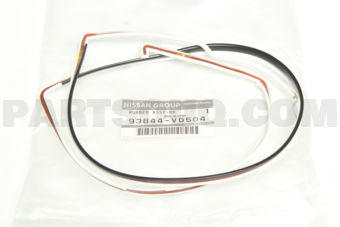 93844VD504 RUBBER ASSY-REAR