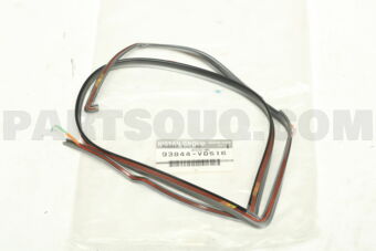 93844VD516 RUBBER ASSY-REAR