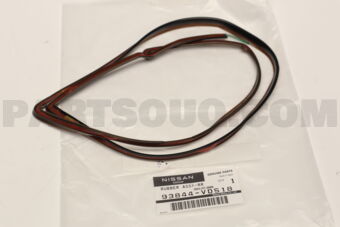 93844VD518 RUBBER ASSY-REAR