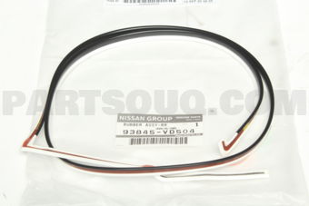 93845VD504 RUBBER ASSY-REAR