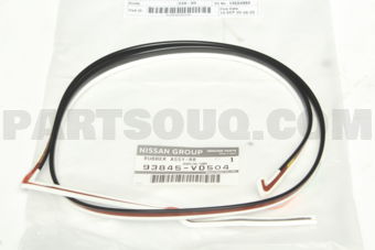 93845VD504 RUBBER ASSY-REAR