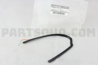 93847VD312 RUBBER ASSY-REAR
