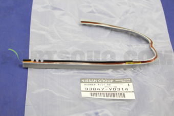 93847VD314 RUBBER ASSY-REAR