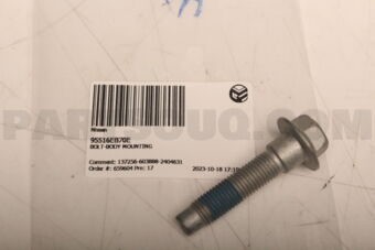 95516EB70E BOLT-BODY MOUNTING