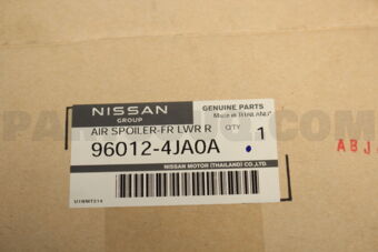 960124JA0A AIR SPOILER-FRONT,RH
