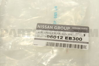 96012EB300 AIR SPOILER ASSY-FRONT,RH