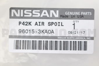 960153KA0A AIR SPOILER FRONT