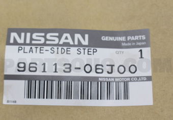 9611306J00 PLATE-SIDE STEP,LH