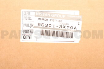963013XY0A MIRROR ASSY-OUT