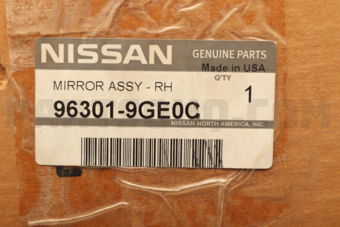 963019GE0C MIRROR ASSY-OUTSIDE, RH