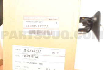 963021TT7A Nissan MIRROR ASSY-OUT