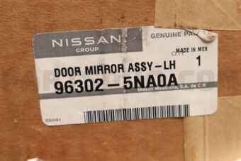 963025NA0A DOOR MIRROR ASS