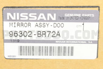 96302BR72A MIRROR ASSY-DOOR,LH