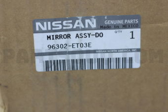 96302ET03E MIRROR ASSY-DOOR,LH