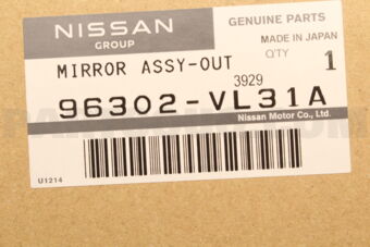 96302VL31A MIRROR ASSY-DOOR,LH