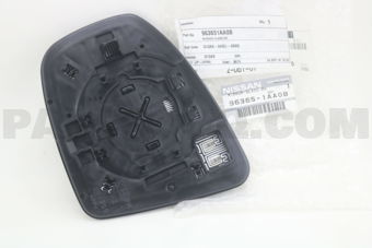 963651AA0B GLASS-MIRROR,RH