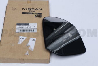 963661HJ0C Nissan MIRROR GLASS,LH