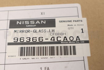 963664CA0A MIRROR GLASS
