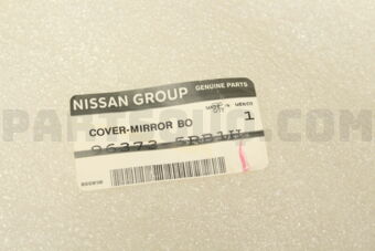 963735RB1H COVER-MIRROR BODY,RH