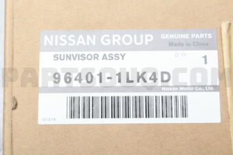 964011LK4D SUNVISOR ASSY-LH