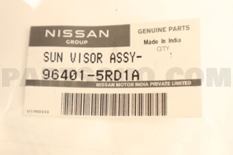 964015RD1A SUNVISOR ASSY